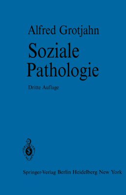 【预订】Soziale Pathologie: Versuch Einer Le...