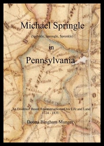 【预售】Michael Springle (Sprinkle, Sprengle,