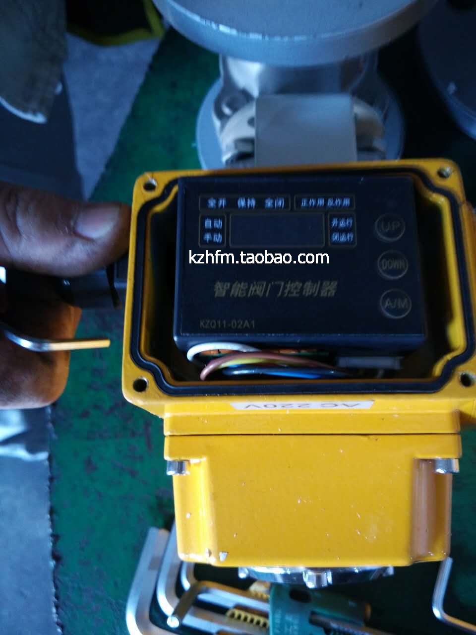 KZQ11-02A1智能阀门定位器AC220V,KZQ07-1AS KZQ07-2A阀门操作器