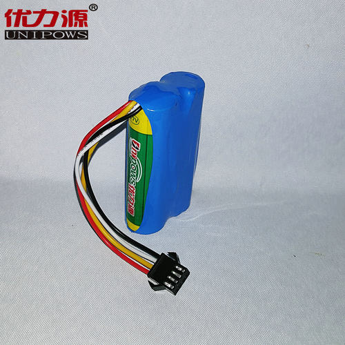 优力源18650锂电池组玩具电池3000mAh锂电池18650-2 3.7V SM-4P头