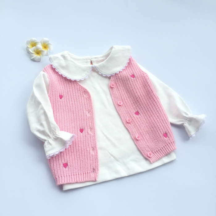 Gilet fille en mélange - Ref 2070964 Image 1