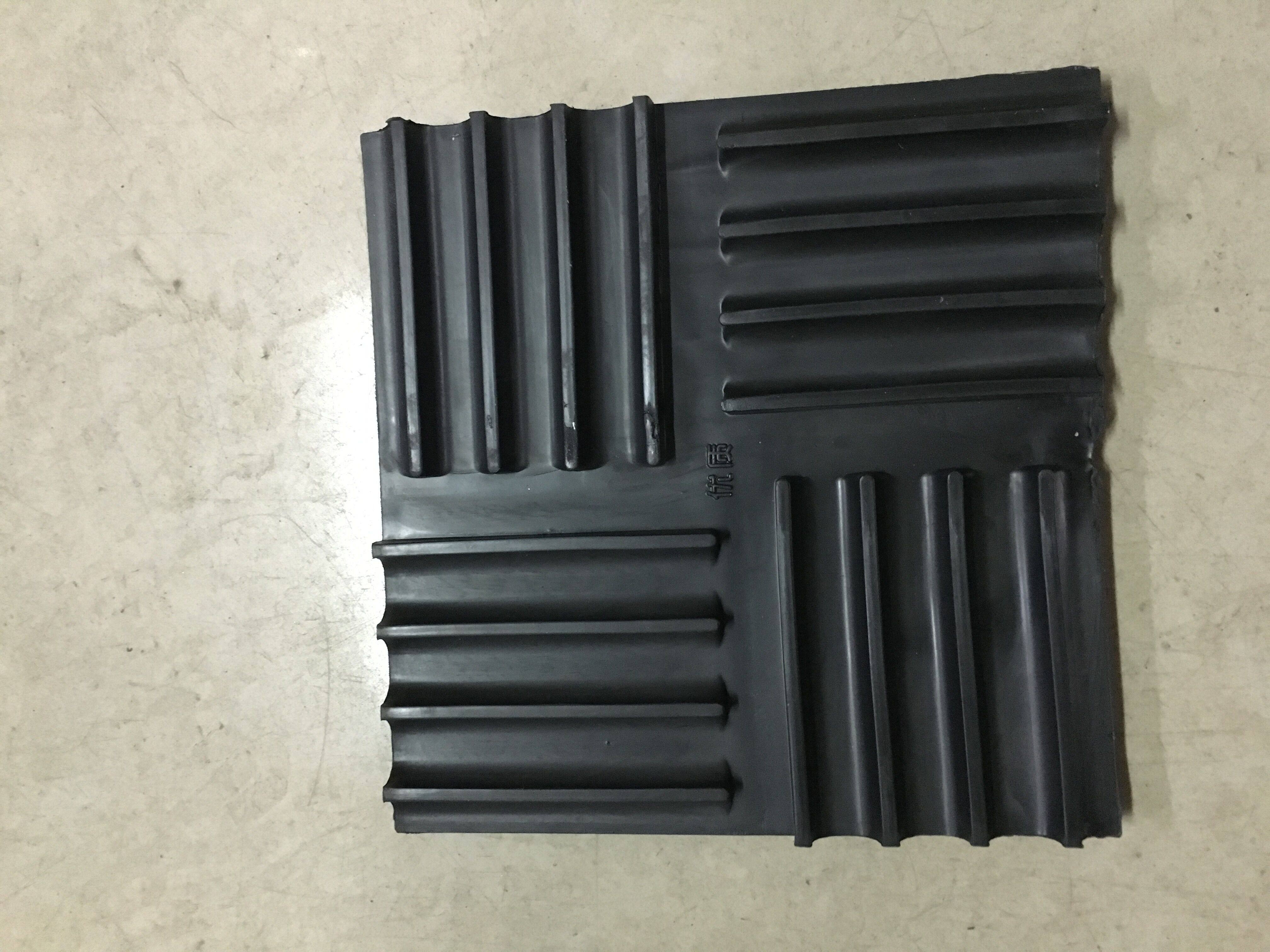 优质橡胶减震块  防震垫  缓冲垫工业方形(风机 水泵 设备专用)