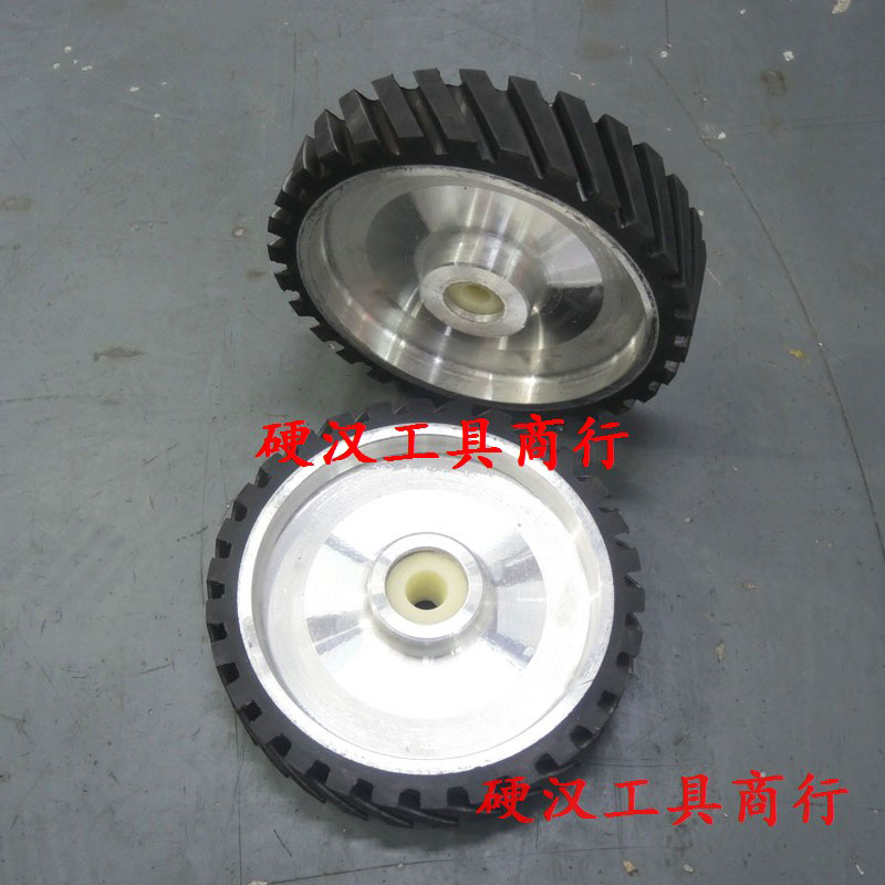 落地抛光机胶轮主动轮砂带轮