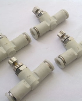 原装正品 台湾亚德客软管接头 调速阀 APAM4 APAM6 APAM8 APAM10