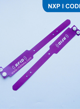 NO.1 RFID电子腕带 IC纸质电子腕带 NFC标签 I CODE 2芯片