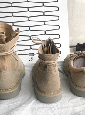 ALKE  暴走兄弟沙漠马丁靴 秋冬工装街头休闲中高帮鞋 男女情侣款