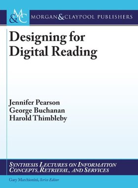 【预售】Designing for Digital Reading