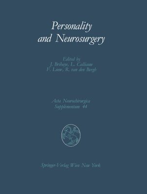 【预订】Personality and Neurosurgery: Procee...