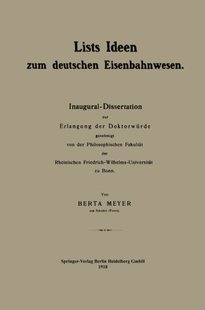 预订 Deutschen Lists Zum Eisenbahnwesen Ideen