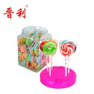 晋利12g混批休闲办公零食旋风棒棒糖波板糖婚庆喜糖创意手工糖果