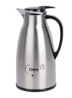 新家园不锈钢真空保温壶 家用玻璃内胆热水瓶 咖啡壶 JLS-3472A