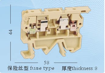 厂家直销 ASK-1EN SAK/JXB-2.5RD熔断器保险端子 接线端子排