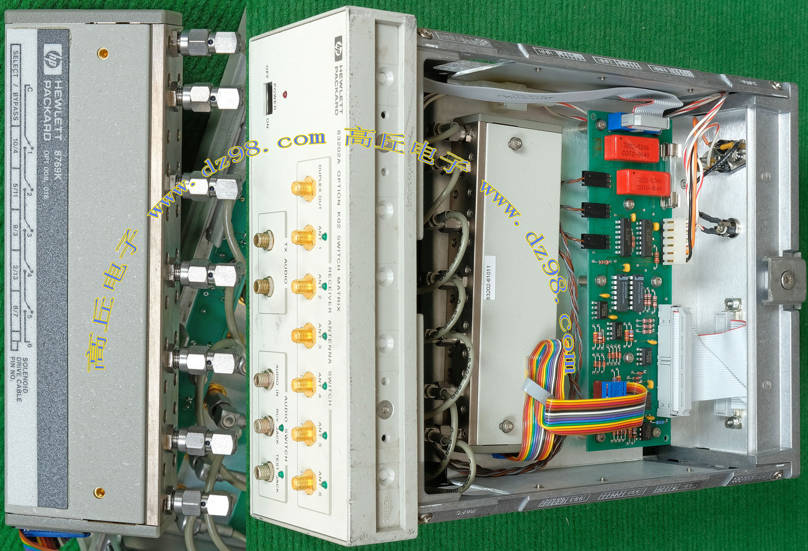HP 83202A K02 SWITCH MATRIX 8769K opt008 016同轴开关