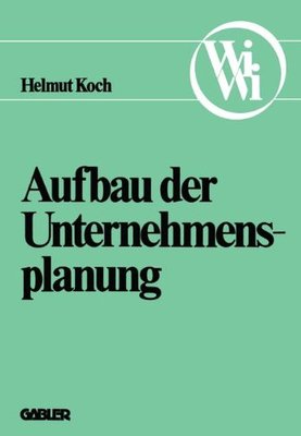 【预售】Aufbau Der Unternehmensplanung