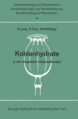 【预订】Kohlenhydrate in Der Dringlichen Inf...
