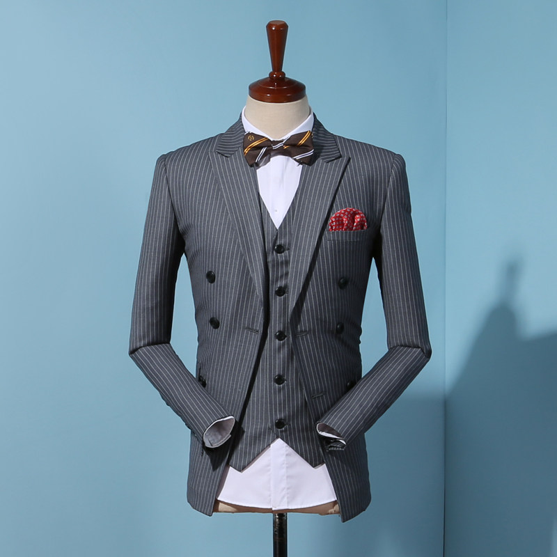 Costume homme en polyester pour printemps - Ref 1578632 Image 1