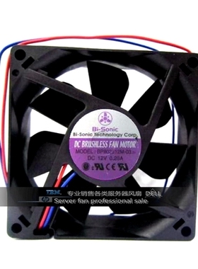 Bi-sonic百瑞 变频器散热风扇 8025 BP802512M-03 C1 DC12V 0.20A