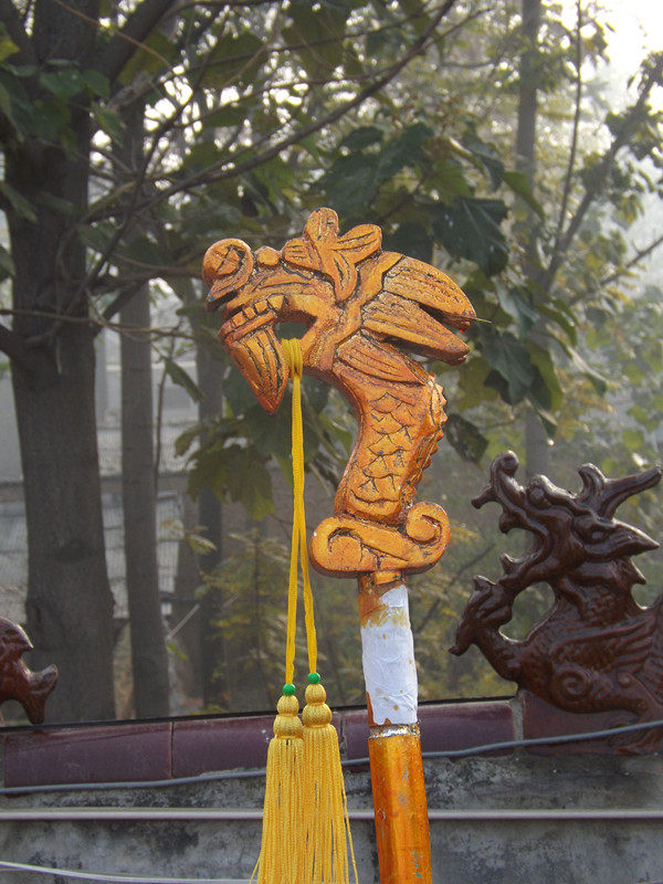 佘太君龙头拐 戏曲京剧道具 龙头拐 舞台演出 木质