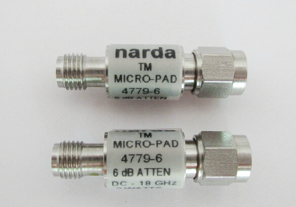 4779-6 narda DC-18GHz 6dB 2W SMA 射频微波同轴高固定衰减器