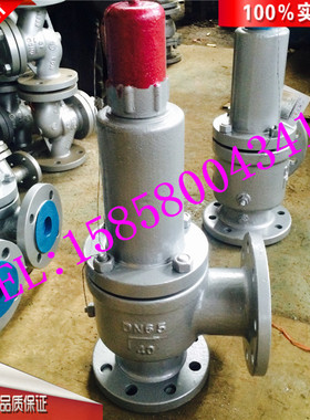 A42F25CDN2532专用新款液油气安全阀DN5065水平立式安全回流阀