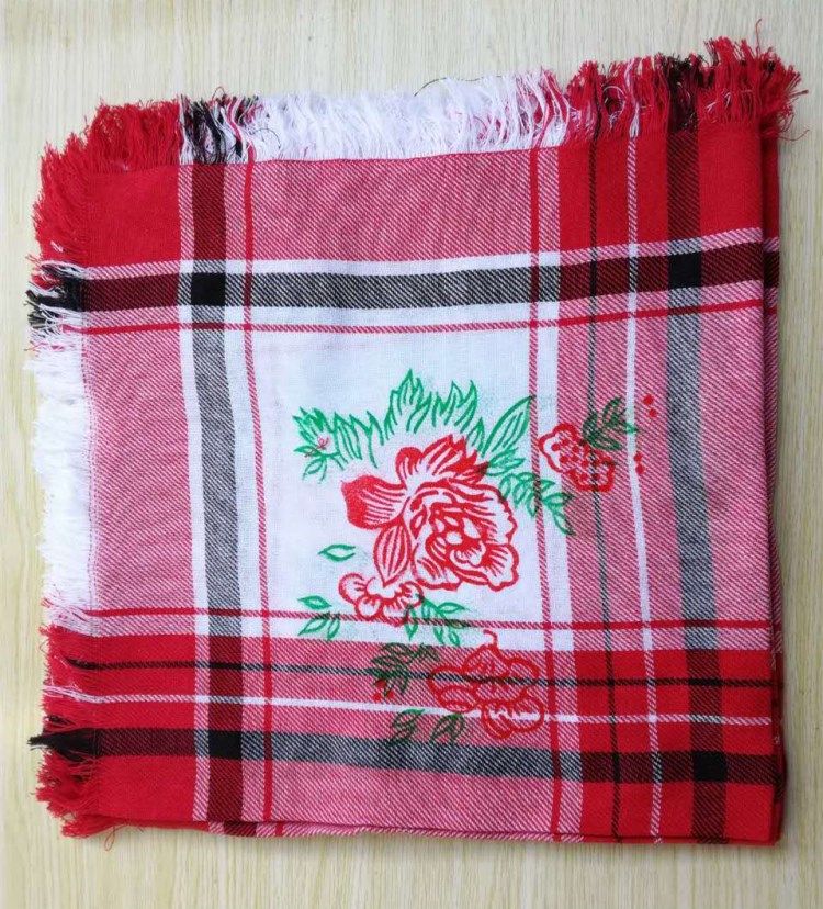 包邮全棉老式方巾农村妇女包头巾保暖头巾秋冬季中老年妇女方巾