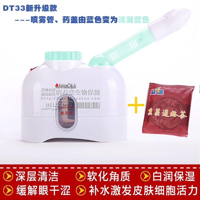 泰东DT33中草药熏蒸仪蒸脸器家用热喷美容仪喷雾机熏眼仪搭配药包