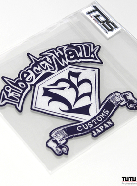 TUTU圖圖車貼 日本LB CUSTOMS JDM贴纸宽体空力套件汽车反光贴花