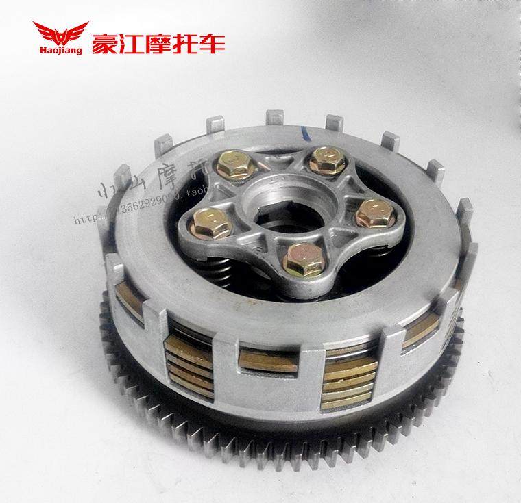 豪江摩托车原厂配件 hj125/150系列烈豹烈兽离合器超强拉力五星