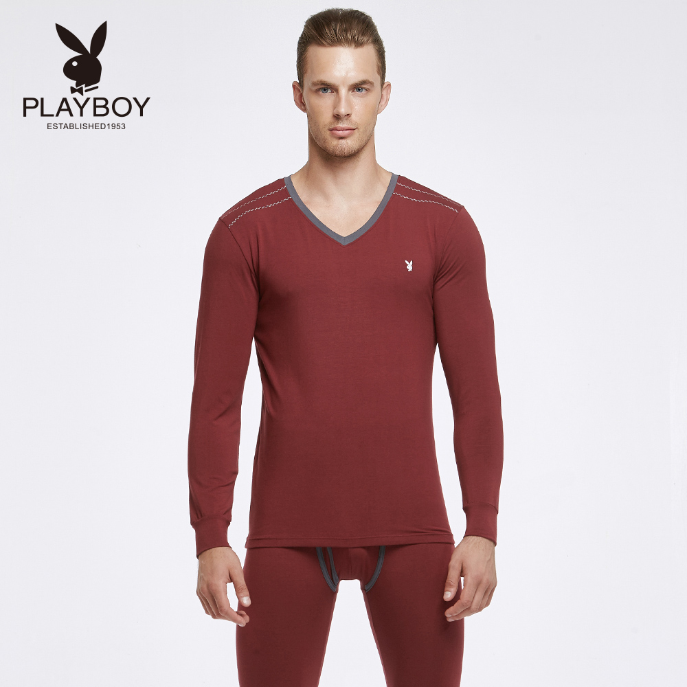PLAYBOY/ÄÐÊ¿ÄÚÒÂÌ××°ÃÞÖÊÃæÁÏÇïÒÂÇï¿ãÇﶬ¼¾±£Å¯ÐÞÉí¿î´òµ×Ì××°