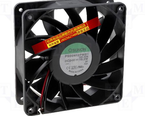 全新原装建准 12038 PSD2412PMB1 DC24V 19.2W 变频器风扇保二年