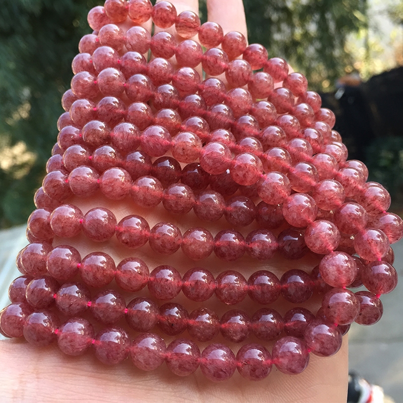 天然进口草莓晶散珠半成品 精选粉晶散珠DIY饰品配件招正桃花在类目 饰品/流行首饰/时尚饰品新, 半宝晶石, 水晶, DIY配件中 - 来自Buy2taobao.com提供专业的淘宝代购服务