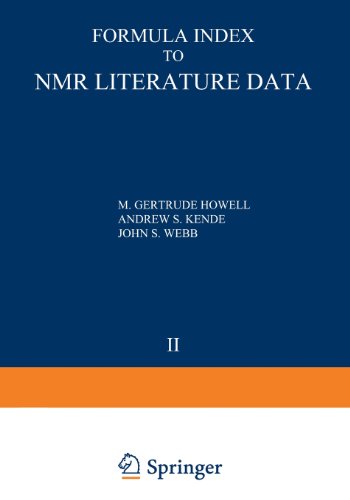 【预售】Formula Index to NMR Literature Data: Volume 2...