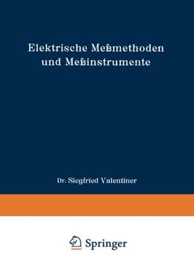 【预售】Elektrische Messmethoden Und Messinstrumente: ...