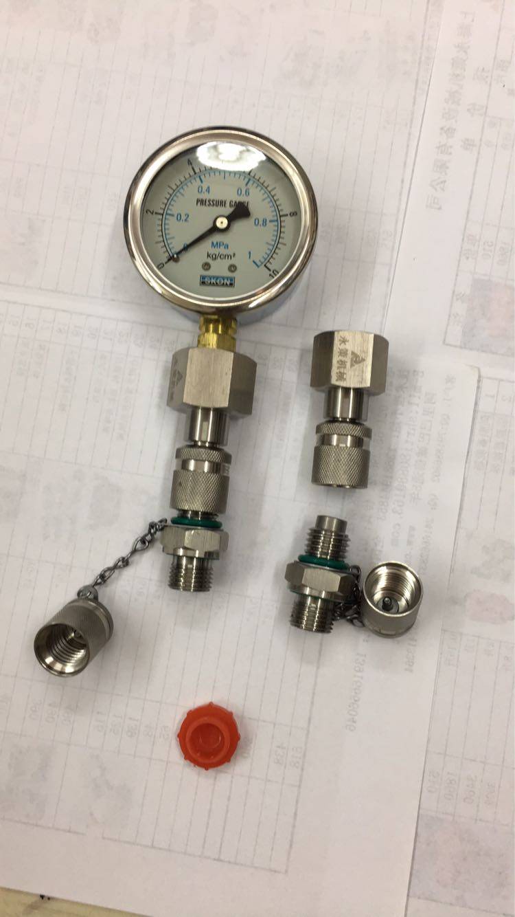 座精品内螺纹连接包邮原装测压304不锈钢压力表转换接头m1415015