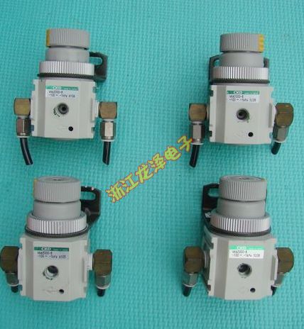 日本进口 CKD VRA2000-8真空调压阀-100至1KPA 带支架少划痕