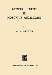 预订 Dioecious Genetic Melandrium Studies
