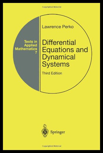 【预售】Differential Equations and Dynamical Systems