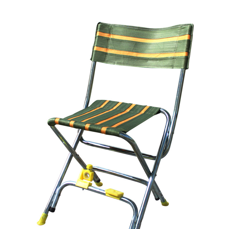 钓鑫 可折叠钓鱼椅带炮台架配件台钓椅可折叠钓凳多功能钓鱼椅子