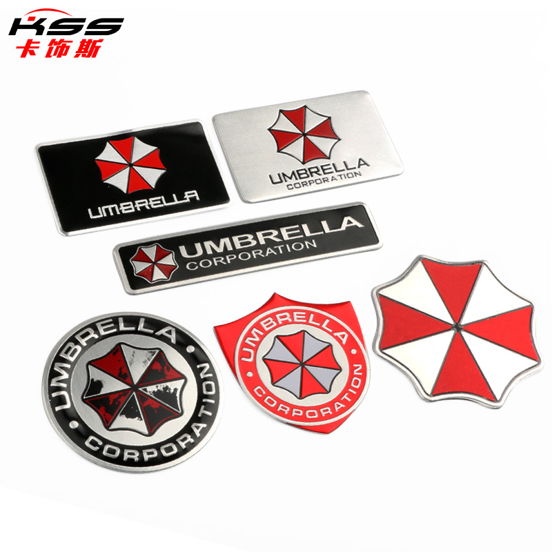 生化危机车贴遮划痕刮花安布雷拉保护伞铝合金汽车金属改装车标贴在类目 汽车/用品/配件/改装, 汽车外饰品/加装装潢/防护, 汽车外饰品, 汽车装饰贴中 - 来自Buy2taobao.com提供专业的淘宝代购服务