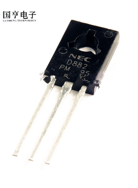 三极管 2SD882-JM NEC D882P TO-126封装