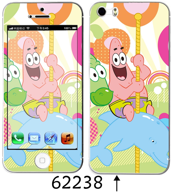 Æ»¹û7PLUSÁùiphoneÆß6SPLUSÊÖ»ú5S´úÌùÖ½ìŲÊÌùĤ²ÊĤȫÉí4ÅÉ´óÐÇ