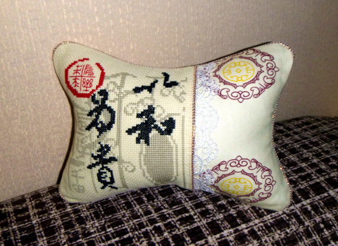 Hundred percent printing Cross stitch Car pillow Bone Pillow And for your Chinese style a pair Customizedin the Home Fabric , Stitch &amp; Tools Accessories , Cross Stitch Kit  category - from Buy2taobao.com to provide professional Taobao agent buy service