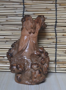 十二生肖木雕天然风水摆件工艺品