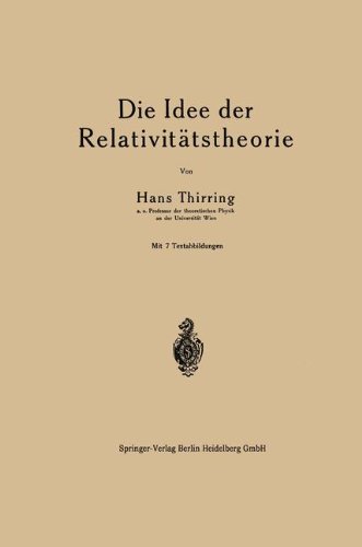 【预订】Die Idee Der Relativitatstheorie