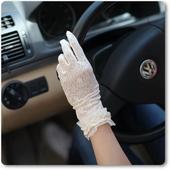 防晒手套 开车手套 蕾丝手套 防紫外线手套 天天特价 有喜喜