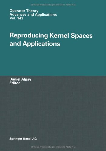 【预售】Reproducing Kernel Spaces and Applications-封面