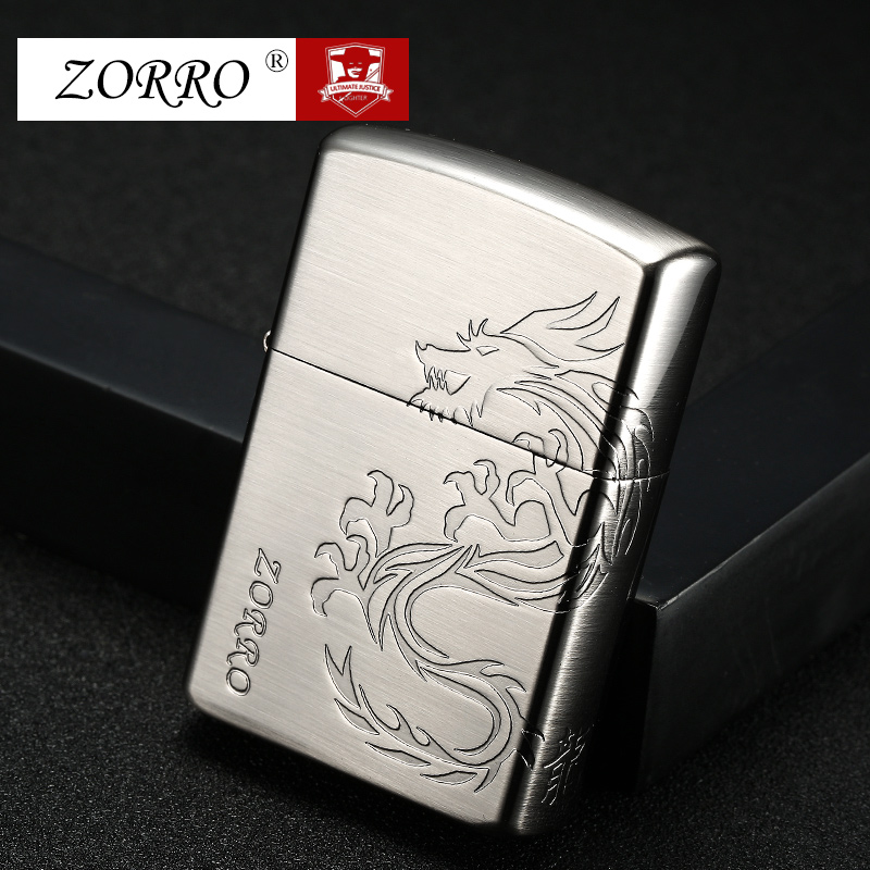 brand ZORRO Hong Kong Zorro Kerosene Windbreak lighter classic personality lighter Three carving Small tailin the  ZIPPO/Swiss Army Knife/Glasses , Brand lighters and accessories , Other , Kerosene lighter  category - from Buy2taobao.com to provide professional Taobao agent buy service