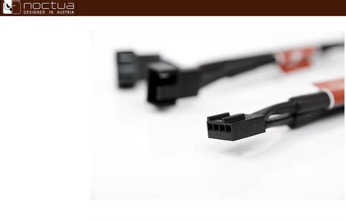 猫头鹰NA-SYC1风扇转接线 风扇4PIN  小4针PWM一分二线 PWM延长线