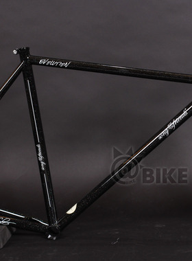 @BIKE FIXED GEAR SF song&friends  进化 单速死飞车架组 黑色