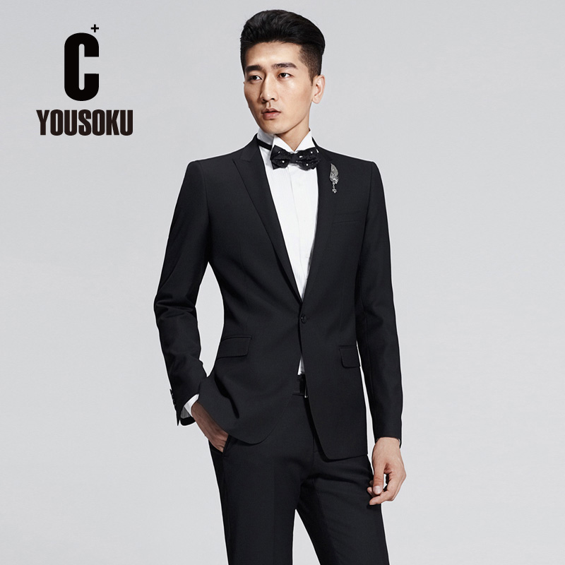 Costume homme YOUSOKU en laine pour automne - Ref 1579833 Image 1